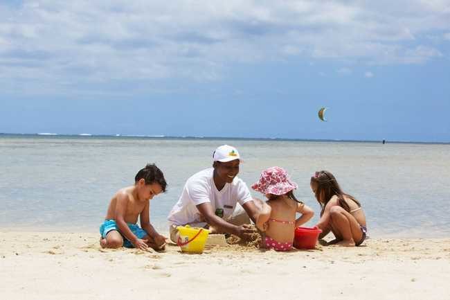 Z otrokom na Mauritius